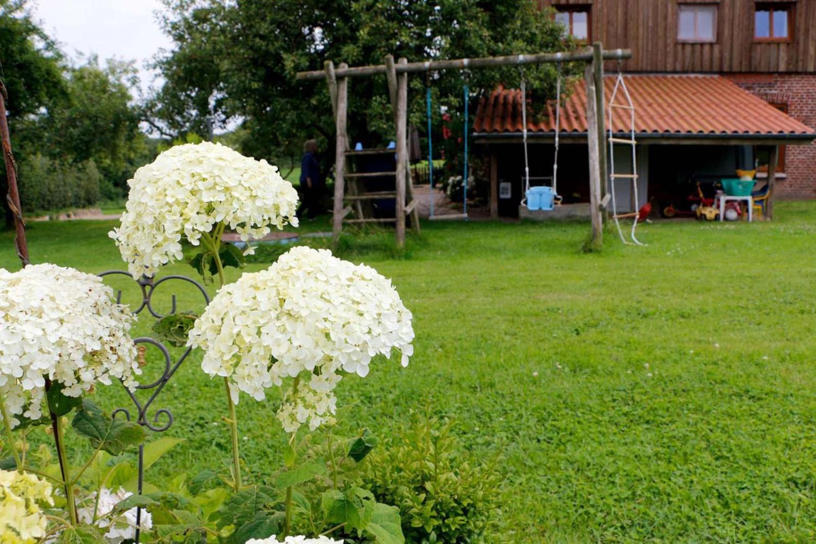 Ferienwohnung Dornröschen Scheggerott Exterior foto